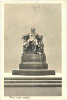 Vienna, Wien, statue of Goethe, B.K.W.I. No. 728/29.