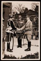 1935 Hitler az emlékezés napján, náci propagandanyomtatvány / 1931 Heldengedenktag in Germany with Hitler