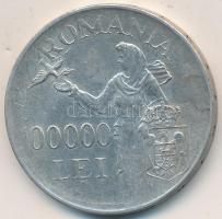 Románia 1946. 100.000L Ag T:2- Romania 1946. 100.000 Lei Ag C:VF