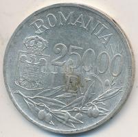 Románia 1946. 25.000L Ag T:2,2- Romania 1946. 25.000 Lei Ag C:XF,VF