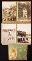 1928 Gödöllő, Nyári életképek, 12 db fotó, 11x8 cm