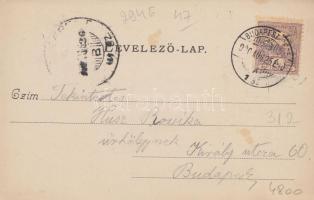 Budapest XV. Rákospalota, Vasútállomás, Park vendéglő, templom; Divald Károly