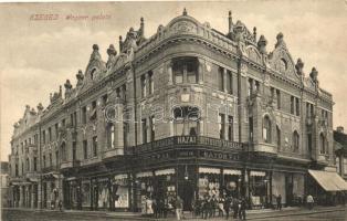 Szeged, Wagner palota, Hazai Biztosítótársaság, Sator Pál üzlete (EK)