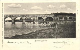 Hortobágy, Kilenclyukú híd, kiadja Telegdi K. Lajos utóda, Haranghy Gy. felvétele (EK)