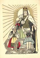 Délvidéki Egyetemi és Főiskolai Hallgatók Egyesülete; irredenta, artist signed (EK)