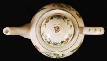 Mason's és Davenport teás kiöntők, hibátlanok, jelzettek, m:19 és 22 cm