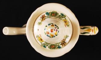 Mason's és Davenport teás kiöntők, hibátlanok, jelzettek, m:19 és 22 cm