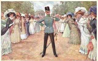 Frantiskovy Lazne, Franzensbad; Jg. Unger Künstlerpostkarte Serie R72