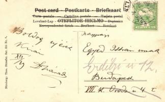 New Year, champagne; Theo Stroefer Serie 514 Nr. 6. s: Th. Zasche