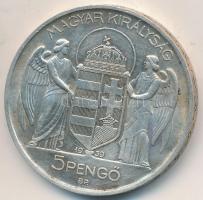 1939. 5P Ag "Horthy balra" T:2- Adamo P8.2