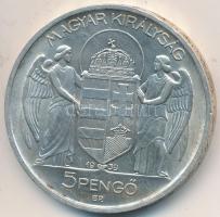 1939. 5P Ag "Horthy balra" T:2,2- Adamo P8.2