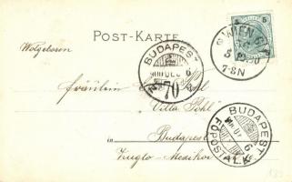 Krampus litho, Verlag E. Arenz