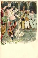 Gruss aus dem Orient; Bruno Bürger & Ottilie No. 1354 litho s: Kleinhempel