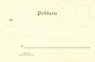 Gruss aus dem Orient; Bruno Bürger & Ottilie No. 1354 litho s: Kleinhempel