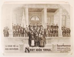 1906 "Az aradi 13", illetve "Nagy idők tanúi. Az 1848-49-iki agg honvédek". A Fü...