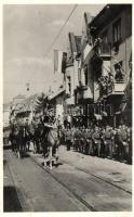 Nagyvárad, bevonulás / entry of the Hungarian troops, Horthy 'vissza' So. Stpl