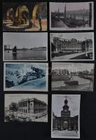 280 db régi képeslap Franciaország párizsi és vidéki városképek / 280 old postcards France, Paris and the country
