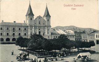 Zsolna, Fő tér, piac / square, market place (EK)