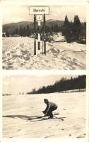Marosfő, síparadicsom, síelő / ski resort, skier (EK)