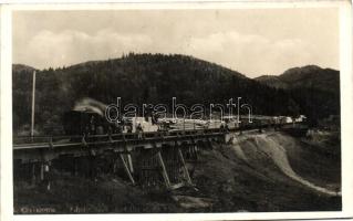 Kovászna, iparvasút, gőzmozdony / industrial railway, locomotive (EK)
