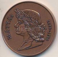2008. "Mátyás / Bélyegkiállítás Várpalota" Br emlékérem (42,5mm) T:2