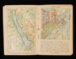 1934 Fenyves Világatlasz, színes térképekkel, 32p