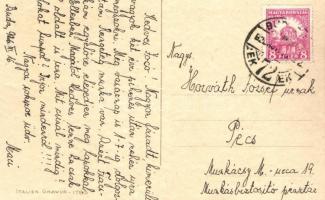 Italian art postcard, Italian Gravur 1785. s: Florence Hardy (EB)