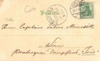 Lady at the beach, litho (EK)