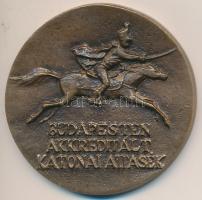 DN "Budapesten Akkreditált Katonai Attasék" Br plakett (62mm) T:2