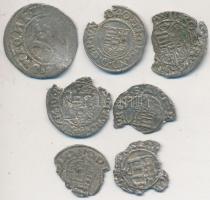 7db-ból álló kis ezüstpénz tétel T:vegyes