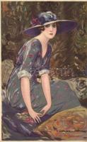 Italian art postcard s: T. Corbella