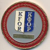 Koszovó ~2000. "KFOR (Kosovo Force)" emlékérem (50mm) T:2
Kosovo ~2000. "KFOR (Kosovo...