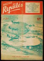 1949 A Magyar Repülés c. újság II. évf. 3. száma, benne sok fényképpel, az űrből készült felvételekkel.