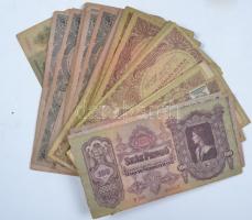 250db-os vegyes, magyar pengő bankjegy tétel T:vegyes