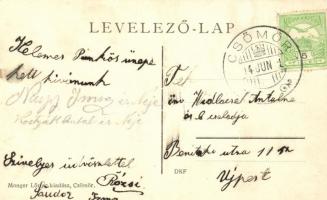 Csömör, Községháza; Monger Lőrinc kiadása (Rb)