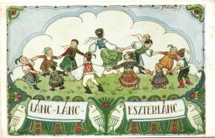 Lánc-lánc eszterlánc Hungarian folklore, s: Pataky Ferenc