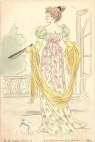 Les Modes Du XIX Siécle - 1803. / Fashions of XIX century, H.B. Paris, Série I, XIX. századi divat, H.B. Paris, Série I