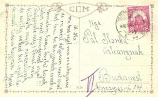 Dutch folklore, Italian art postcard, CCM No. 2626 s: Chiostri