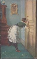 30 db RÉGI külföldi és történelmi magyar városképes lap pár művész lappal; olasz, francia, német, cs...