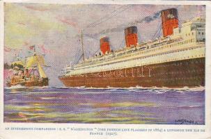 S.S. Washington, Ile de France C