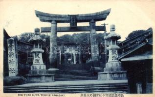 Nagasaki, Suwa temple (EB)