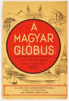 cca 1930-1940 A magyar glóbus, Csonka-Magyarország vármegyéinek atlasza, A Révai Irodalmi Intézet ajándéka a Révai Kis Lexikona megjelenése alkalmából