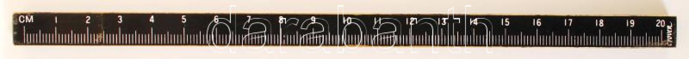 Vonalzó alakú öngyújtó, működik, h: 20 cm