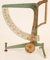 Régi fém levélmérleg, max. 500 g