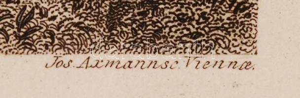 1852 Cimbalmos cigány. Barabás Miklós (1810-1898) rajza alapján metszette Joseph Axmann (1793-1873) ...