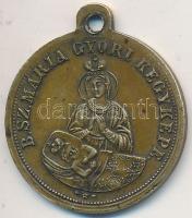 DN "B. SZ. Mária győri kegyképe / Vérrel veritékezett 1697 márc. 17-én" medál (22mm) T:2