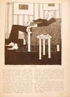 1907 Az Uj idők szépirodalmi, művészeti és társadalmi képes hetilap 1907 június-decemberi számai. Bp...