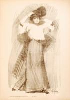 1907 Az Uj idők szépirodalmi, művészeti és társadalmi képes hetilap 1907 június-decemberi számai. Bp...