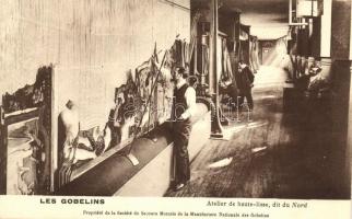 Paris, Les Gobelins, tapestry manufacture interior