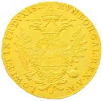 1811B Dukát Au "Ferenc" Körmöcbánya (3,5g/0.986) T:2-
Hungary 1811B Ducat Au "Franz I...